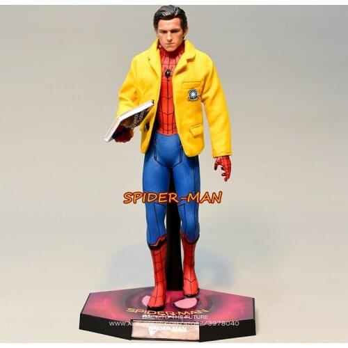 Disney Marvel Avengers Spider Man 20cm Action Figure Model Anime Doll Decoration Collection Figurine Toy model for children gift