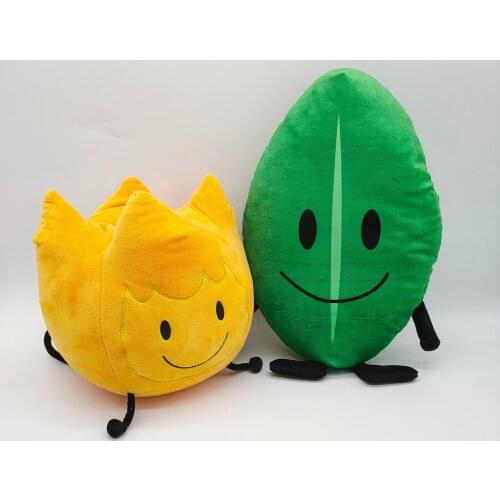 New Leafy Plush Toys Cute Soft Stuffed Cushion Firey Dolls For Kid Birthday Christmas Gift