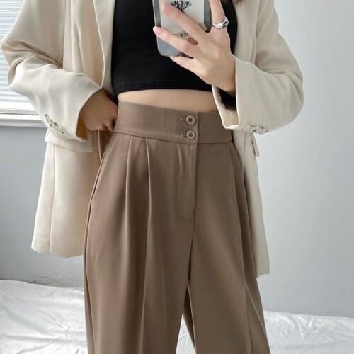 RuXin Horde Women's Straight Trousers