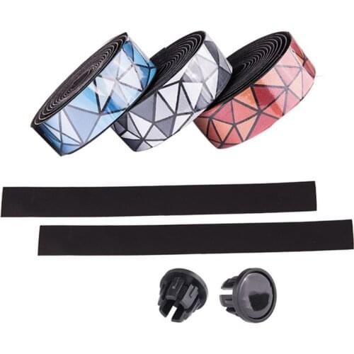 1 Pair Road Bike Handlebar Tapes EVA Bicycle Handle Bar Tape Cycling Grip Wraps Belts