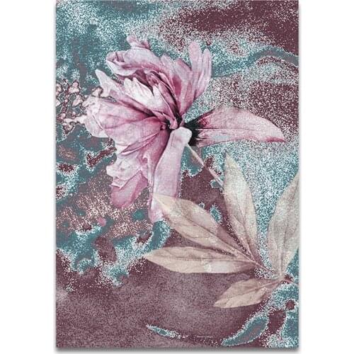 Abstract Scandinavian Flowers DIY Embroidery Cross Stitch 11CT Kits Needlework Craft Set Cotton Thread Printed Wholesale