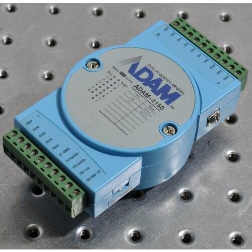 Advantech ADAM-4150 digital I O module 7 channel input 8 channel output
