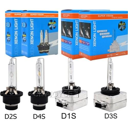Car Headlight Xenon Bulbs 55W D1S D3S HID Bulb Lamp D2S D4S 4300K 5000K 8000K 6000K 35W HID D1R D2R D3R D4R Xenon Bulb Lights