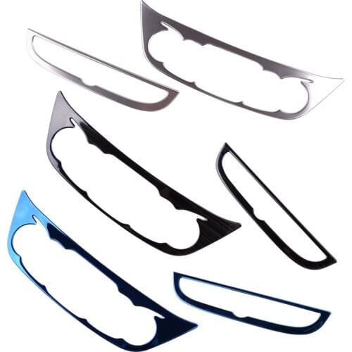 Central Console Navigation GPS Switch AC Control Button Cover Trim Frame Fit for Chevrolet Equinox 2018 2019 Car Styling