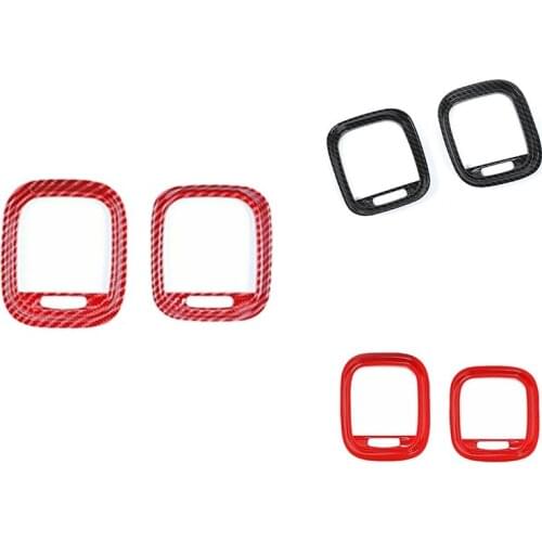 Dashboard Air Vent Outlet Cover Trim Decor for Dodge Charger 2015 2016 2017 2018 2019 2020 Accessories