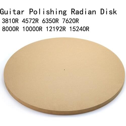 Guitar Polishing Radian Disk 4572mm(15ft)/ 7620mm (25ft) Guitar Sound Beam Bonding Side Panel Arc Grinding Mold