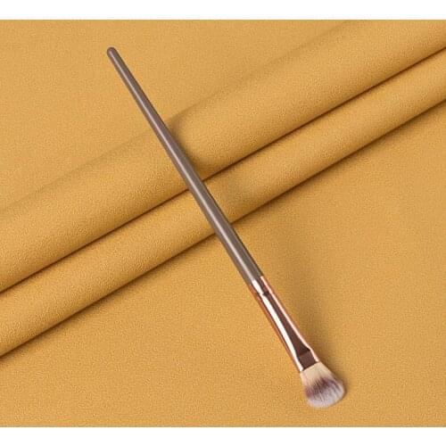 Makeup tools single large eyeshadow brush plastic handle aluminum tube man-made fiber