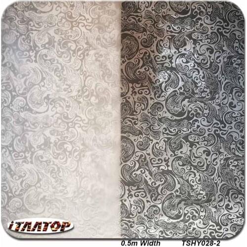 ITAATOP Hydrographic Film TSHY028-2 0.5M * 20M Flower Pattern Water Transfer Printing Film