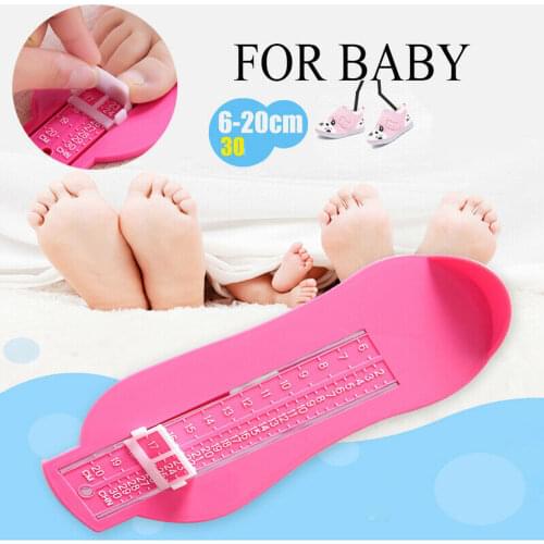 Kid Foot Length Measuring Infant Baby Foot Ruler Grow measuring Ruler Tool Protractor Tool Meter Baby Foot Gauge dropship