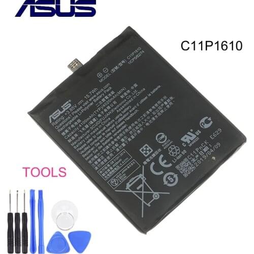 Original ASUS C11P1610 Battery For ASUS Zenfone 4 Max Pegasus 4A ZB500TL X00KD 5.0" 4100mAh High Capacity