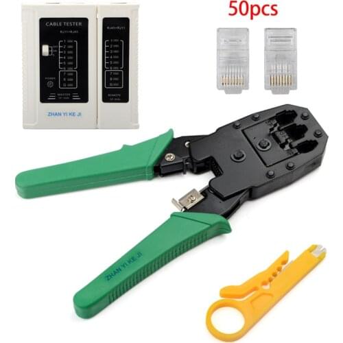 Network Cable Pliers RJ45 RJ11 Crimping Cable Stripper Crimper RJ45 Pressing Line Clamp Pliers