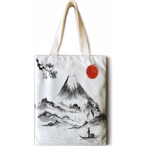 Japanese style ladies shoulder bag cotton linen handbag mini bag simple mini messenger bag casual messenger bag