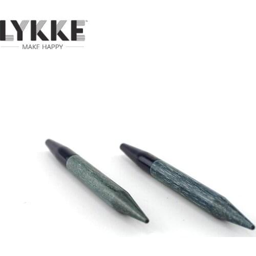 1 piece Lykke Indigo 3.5 inch (7cm) interchange Circular Needle Short Tips