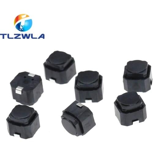 1000PCS Tact Switch 6*6*5MM Mute Switch Silicone Keypad Push Button Switch 6X6X5 MM 2Pins Silent Switches