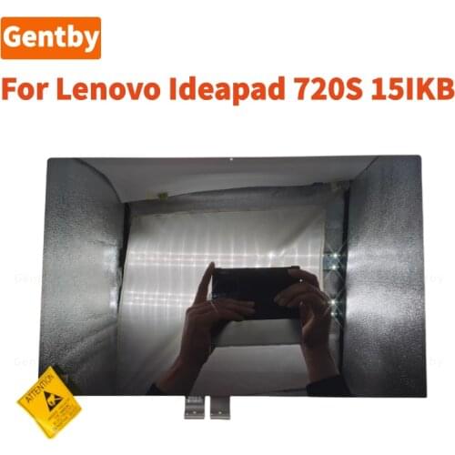 15.6" UHD LCD Touch Digitizer Screen Assembly For Lenovo Ideapad 720S Touch-15IKB Type 81CR LQ156D1JX36 3840*2160 Replacement