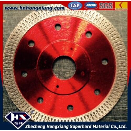 2pack 4.5inch Diamond Saw Blade Continuous Rim for Cutting Tile fast cutting