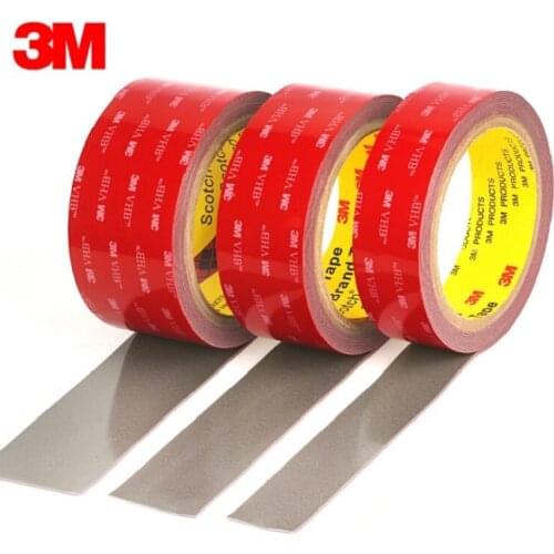3M VHB Acrylic Adhesive Double Sided Foam Tape Super Glue Pad Reusable Home Car Office Decoration IP68 Waterproof High Quality
