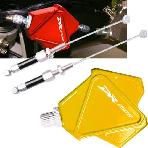 Motorcycle Aluminum Stunt Clutch Lever Easy Pull Cable System For SUZUKI DR250R DR 250R 1995-2000 DR250 R 1996 1997 1998 1999