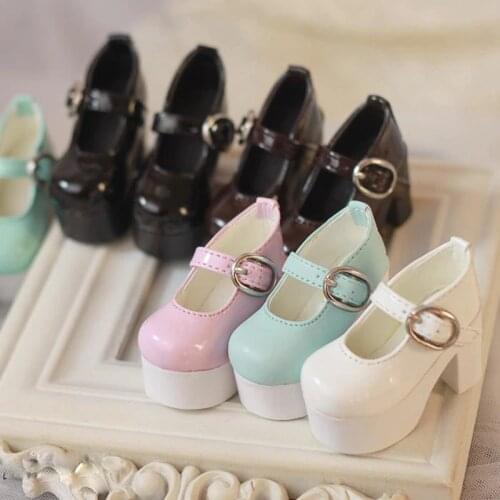 Free Shipping 1/4 6CM BJD Doll High-Heel Shoes For Doll Msd SD Fashion Doll Shoes Accessories