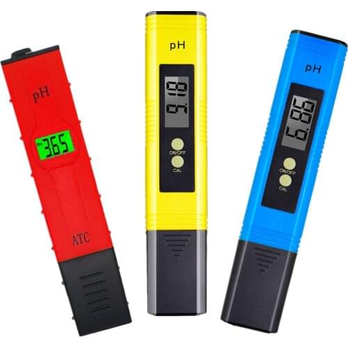 Digital PH Meter Tester Water Wine Urine Monitor accuracy 0.01 automatic calibration ph 0-14 temp 0-80 ℃ For Aquarium Pool water