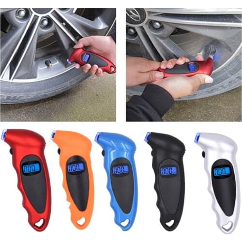 Tire Pressure Gauge Backlight High-precision Digital Tire Pressure Monitoring Car Tyre Air Pressure Gauge Meter LCD Display