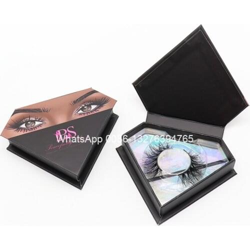 Custom Diamond Eyelash Case With Your Logo Nature 3D Mink Eyelashes Wholesale With Case Girl Makeup Tools Eyelash Extension