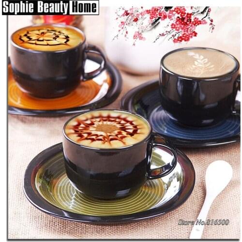 DIY 5D Diamond Mosaic Flower Coffee and Spoon Handmade Diamond Painting Cross Stitch Kits Rhinestones Embroidery Patterns 187054