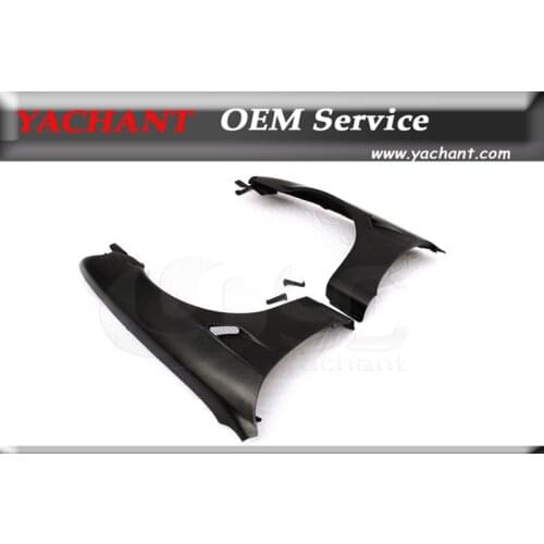 FRP Fiber Glass Fender Kit Bodykit 2 Pcs Fit For 1995-1996 S14 Zenki S14A Kouki RB V1 Aero Style Front Fender Flare