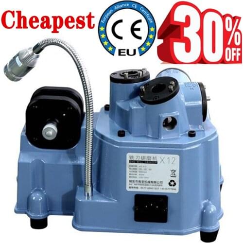 KZ-X12 milling cutter grinder end mill cutter 4mm-20mm grinder milling tool sharpener low price