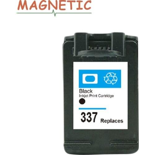 Magnetic 337 Compatible Ink cartridge For HP337 Photosmart C4180 C4190 2575 8050 D5160 Deskjet 6940 D4160 Printer