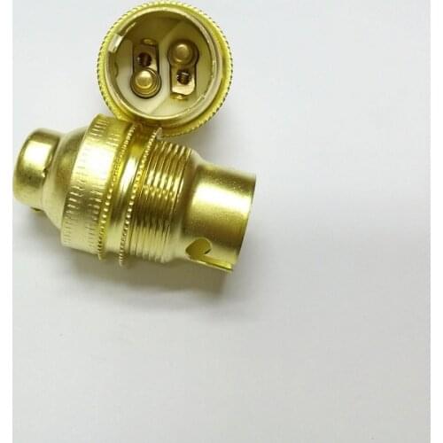 Chandelier Copper Lamp Socket B15 M10 10MM connector Hole 10PCS