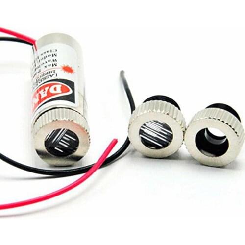 Adjustable 405nm 20mw Dot Line Cross Violet Blue Diode LED Laser Module w/ M9 Caps & Driver In