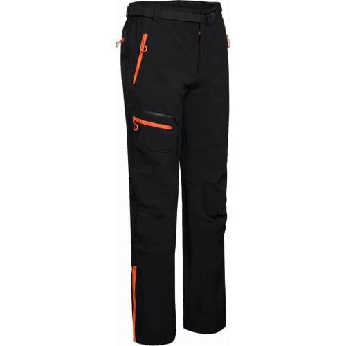 Mens outdoor compound velvet pants camping hiking windproof waterproof sports Trousers fleece ski pants