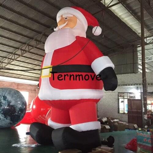 13ft Height Inflatable Santa Claus For Christmas Decoratio new year replica mascot Decorations for Home Yard Garden Decoration