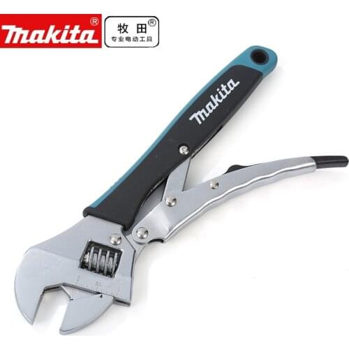 Makita B-65470 Adjustable Wrench Opening Multifunctional Universal Lock Pliers Manual Clamp Fixed Dual-use Adjustable Wrench