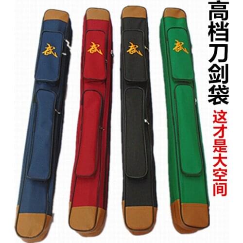 Oxford sword bag carrying case sword carrying case martial art sword bag kung fu staff sword bag with strap