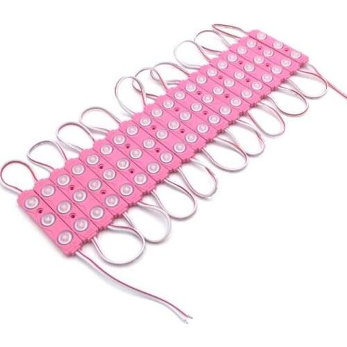 Led module with lens injection LED light module for sign DC12V SMD 2835 70mm*15mm 2 year warranty aluminum PCB