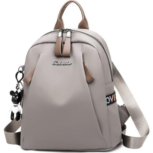 High Quality New Arrival Womens Canvas Backpack School Bag for Girls Rucksack Design Backpacks School Bags Travel
