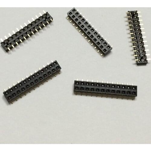 10pcs 2x8P 2x12P 2.0mm Pitch Female Header SMD Female Header Connector For RT5350 / MT7688 Main board development board suite