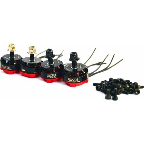 4pcs/lot RS2205 2300kv Brushless Motor RS 2205 FOR QAV200 210 250 FPV Quad Racing QAV R180 220 260