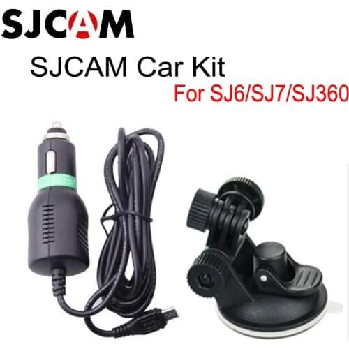 Car Charger Mount + Suction cup Bracket Car Holder With Car Charger For SJ6 LEGEND SJ360 SJ7 Star