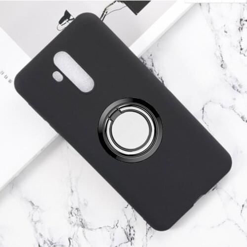For Oukitel K9 Back Ring Holder Bracket Phone Case Cover Phone TPU Soft Silicone Cases for Oukitel K9 7.12"