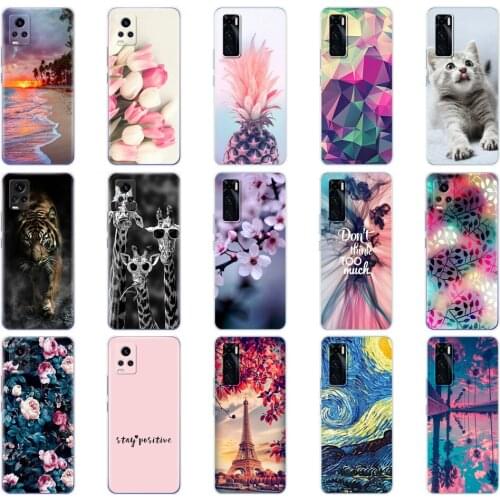 For Vivo V20 SE Case For Vivo V20 2020 Case Soft TPU Silicon Back Phone Cover On VivoV20 VivoV20SE V20SE V 20 6.44'' Bags Bumper