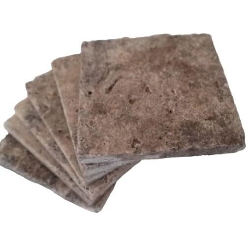 Perla Natural Stone Silver 6'lı Coaster decorative objects Декоративные элементы Objetos decorativos