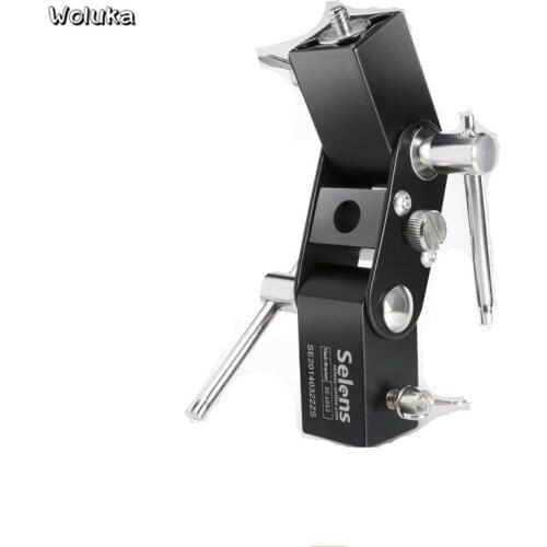 Flash holder L-base Photographic umbrella light holder Three metal flasher scaffolding T18