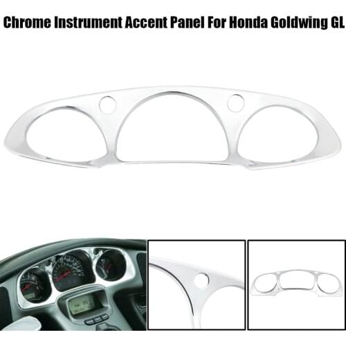 For Honda Goldwing GL 1800 2001 2002 2003 2004 2005 ABS Chrome Instrument Panel Bezel Accent Trim Motorcycle Accessories