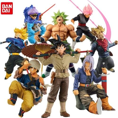 BANDAI Dragon Ball Super World Colosseum Vol. 5 Action Figura Goku Cell Gohan Broly Action Anime Figure Toys Collection Gift