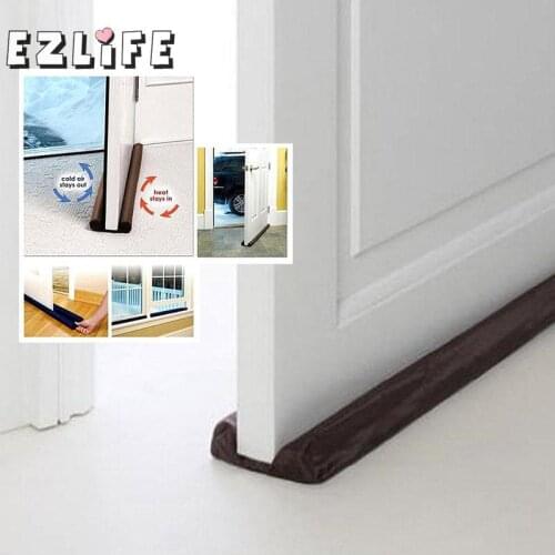 1Pcs New Guard Stopper Twin Door Decor Protector Doorstop Draft Dodger Energy Saving