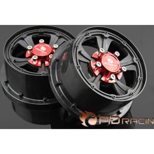 FID rim wheel + nut cap for LOSI 5IVE-T DBXL LOSI MINI WRC 4pcs