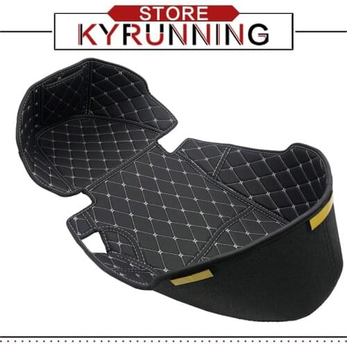 Motorcycle For Yamaha xmax 300 XMAX300 XMAX x max Storage Box Leather Rear Trunk Cargo Liner Protector Accessories PU Leather